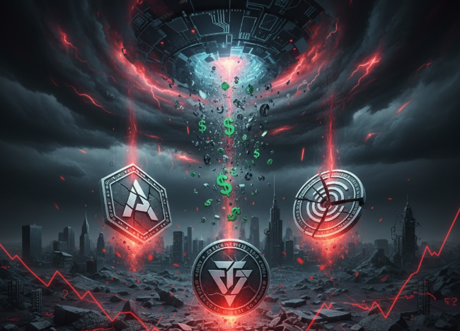 Ba altcoin dẫn đầu đà giảm khi thị trường tiền điện tử bốc hơi 770 triệu USD