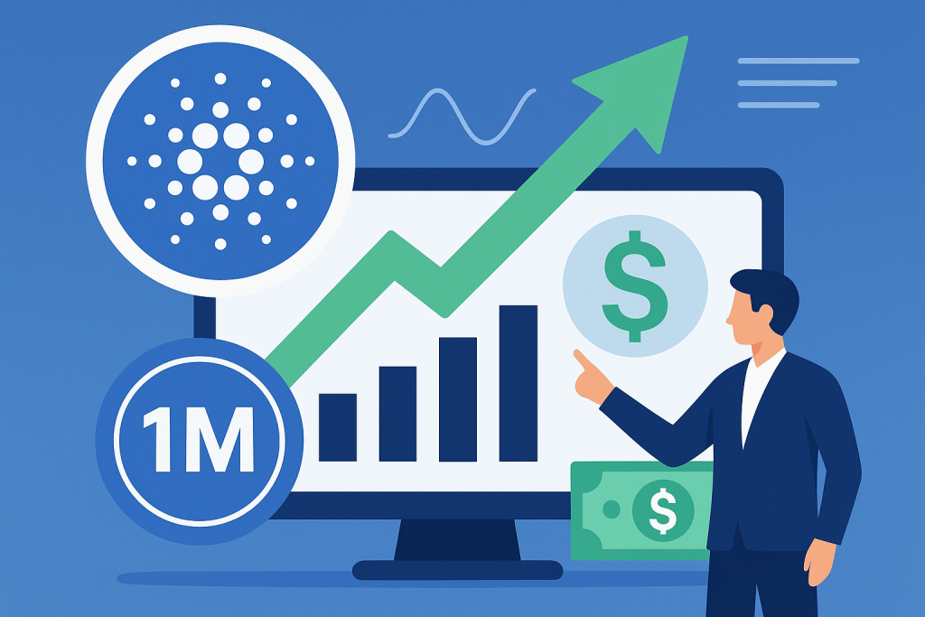 Cardano vượt 1 triệu giao dịch trong tháng – Liệu giá ADA sắp phá mốc 1 USD?