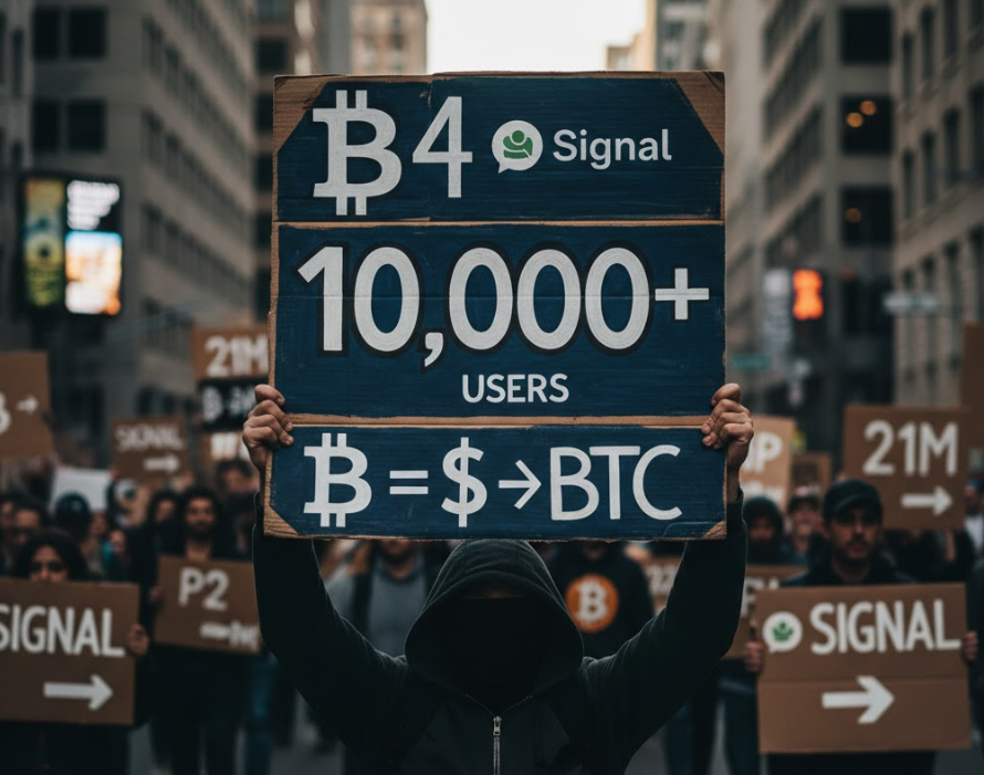Người dùng Bitcoin kêu gọi Signal áp dụng BTC trong chiến dịch “Bitcoin for Signal”