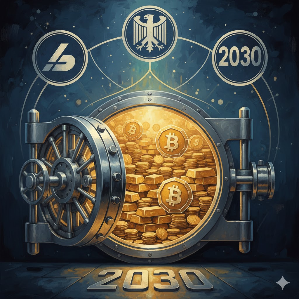 Deutsche Bank cho biết Bitcoin và vàng sẽ nằm trong dự trữ của ngân hàng trung ương vào năm 2030