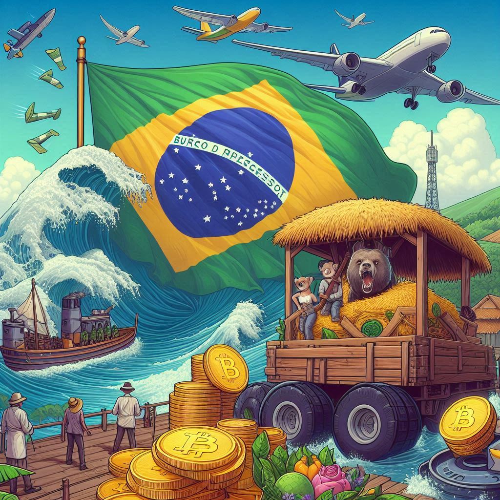Brazil dẫn đầu cơn sốt tiền điện tử trị giá 1,3 nghìn tỷ đô la ở Mỹ Latinh