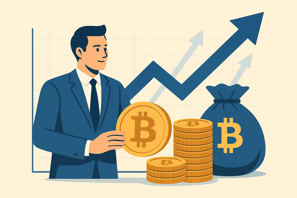 Khoản nắm giữ Bitcoin của doanh nghiệp tăng mạnh lên 117 tỷ USD