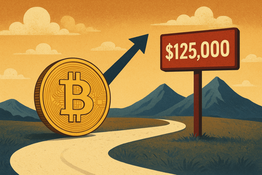 Điểm dừng chân tiếp theo của Bitcoin có thể là 125.000 đô la