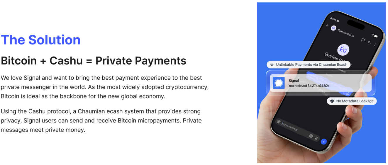 chaumian-ecash-coinphoton Những người dùng Bitcoin kêu gọi Signal áp dụng BTC trong chiến dịch "Bitcoin for Signal"