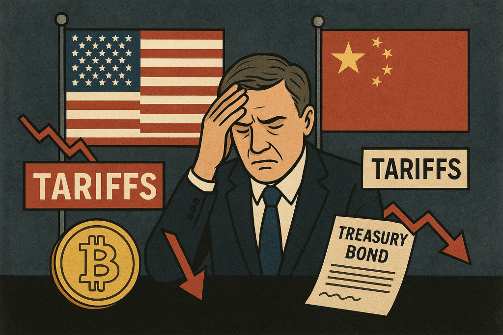 Nỗi lo về thuế quan giữa Mỹ và Trung Quốc ảnh hưởng đến cổ phiếu kho bạc Bitcoin