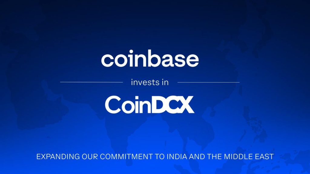 Coinbase đầu tư vào CoinDCX, mở rộng hiện diện tại Ấn Độ và Trung Đông