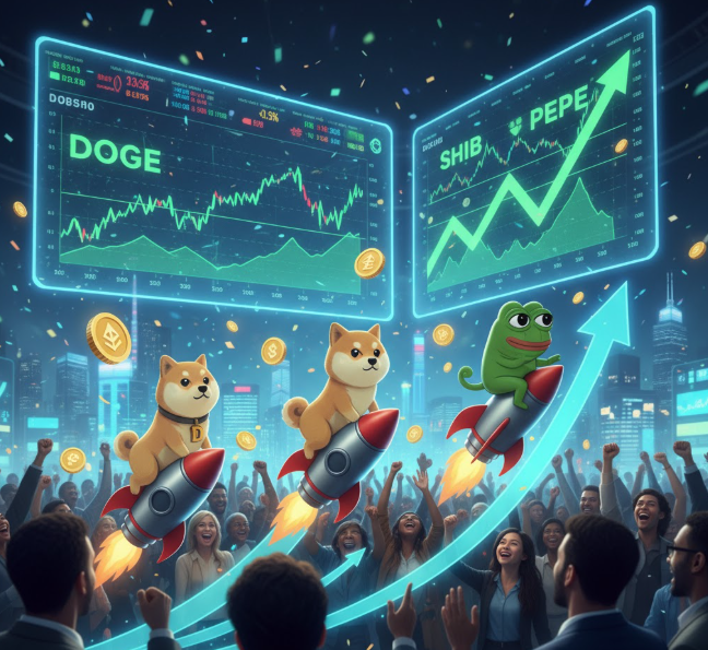 Meme Coin khởi sắc: Dogecoin, Shiba Inu và Pepe được kỳ vọng tiếp tục tăng giá khi nhu cầu bán lẻ trở lại