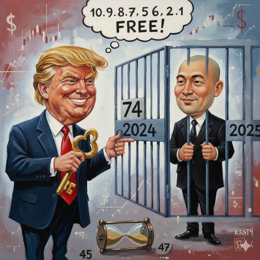 Donald Trump có thể sớm ân xá cho Changpeng Zhao