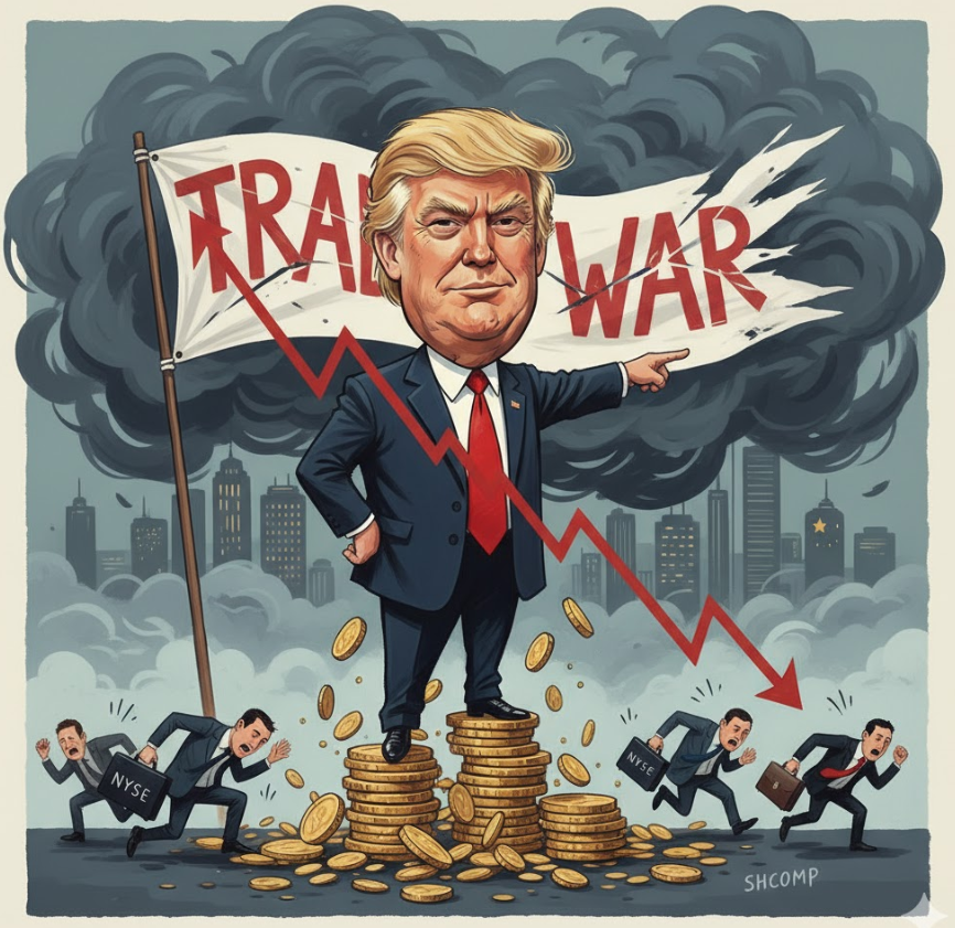 Thị trường giảm nhẹ sau khi Trump xác nhận Mỹ đang trong cuộc chiến thương mại với Trung Quốc