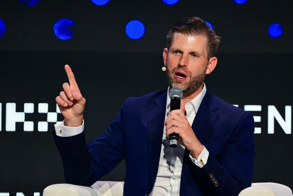 Eric Trump xác nhận kế hoạch mã hóa bất động sản với World Liberty Financial
