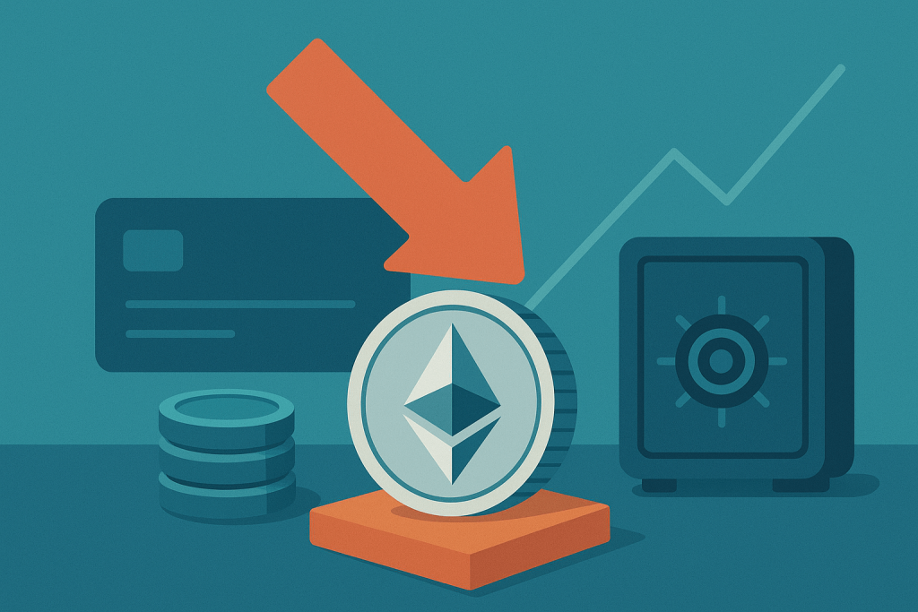 10% ETH hiện bị “khóa” trong các quỹ ETF và kho bạc