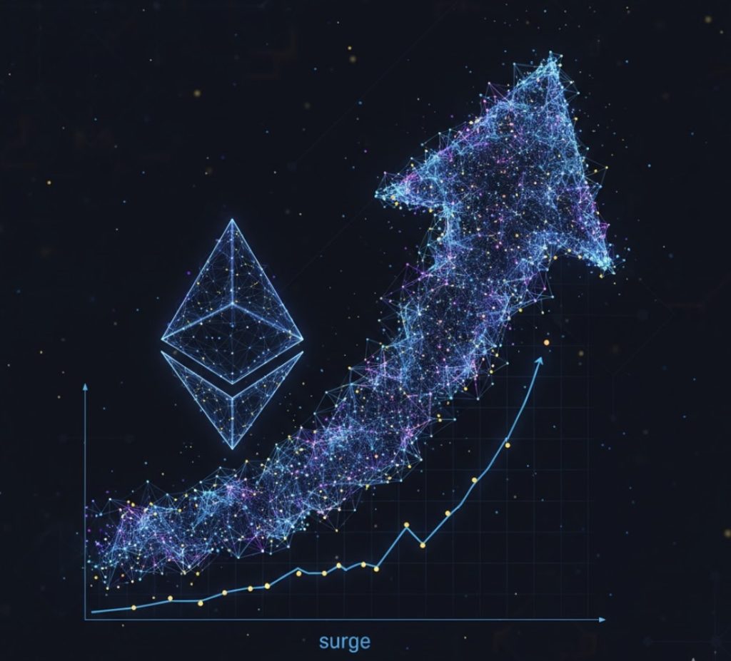 Số lượng người gửi stablecoin độc nhất trên Ethereum tăng bùng nổ