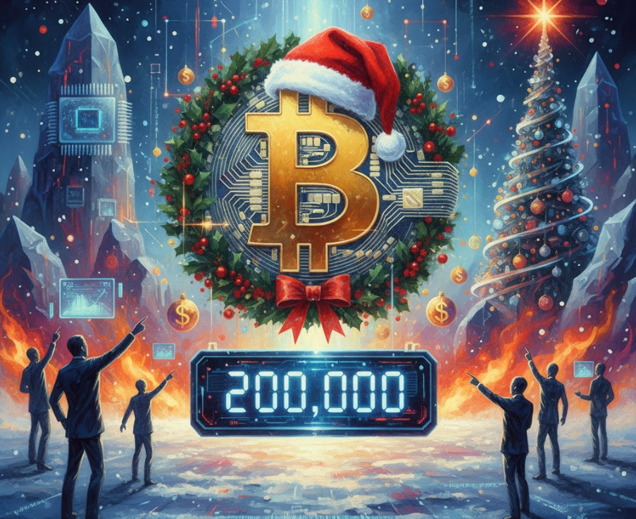 Các nhà phân tích đặt mục tiêu giá Bitcoin là 200.000 đô la dịp Giáng sinh