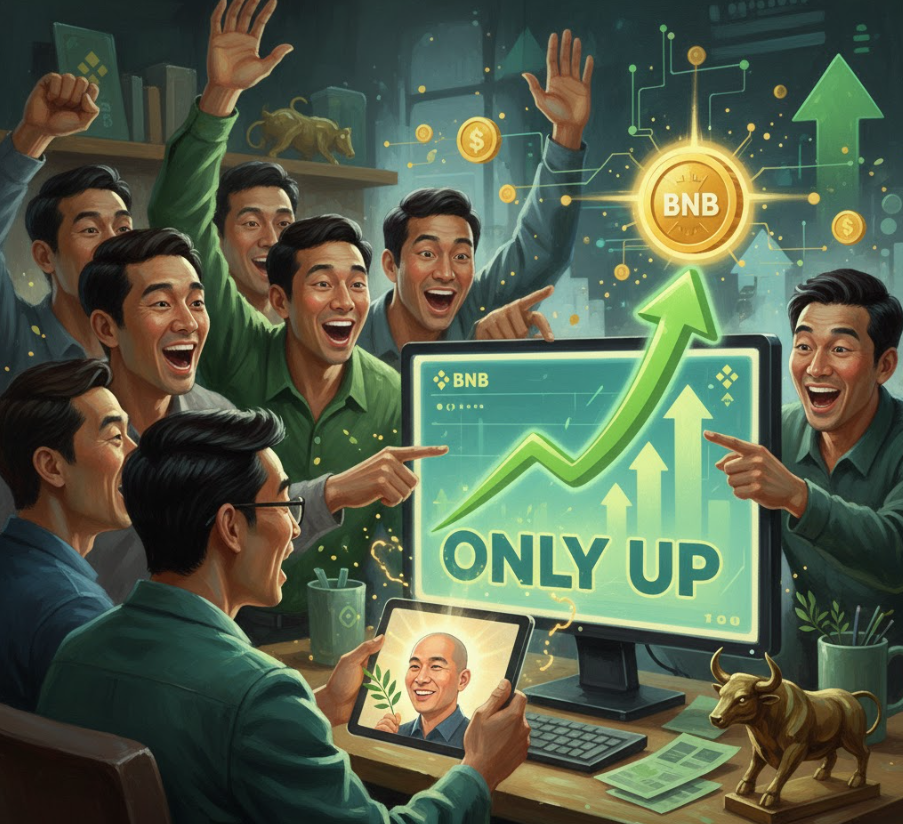 Các trader thấy BNB “chỉ tăng” sau khi Changpeng Zhao được ân xá