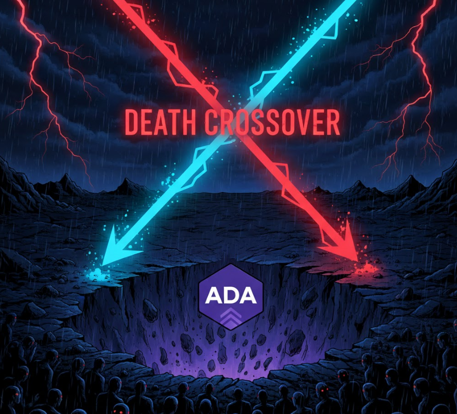 Giá Cardano (ADA) có khả năng giảm sâu hơn khi Death Crossovers xuất hiện