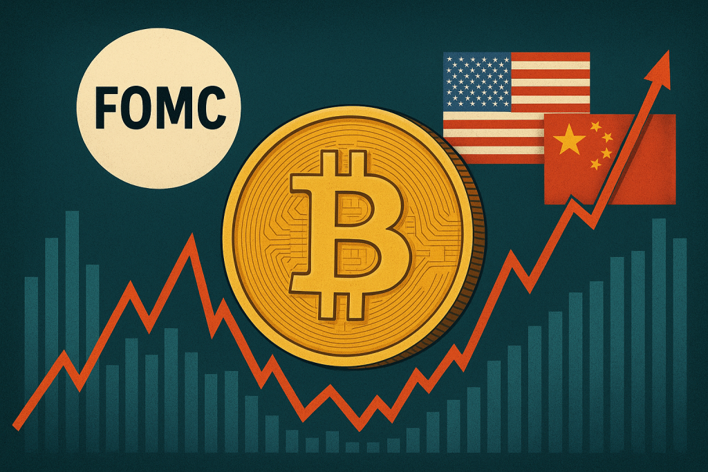 Giá Bitcoin sẽ tiếp tục biến động cho đến khi thông báo FOMC và thỏa thuận Mỹ-Trung hoàn tất