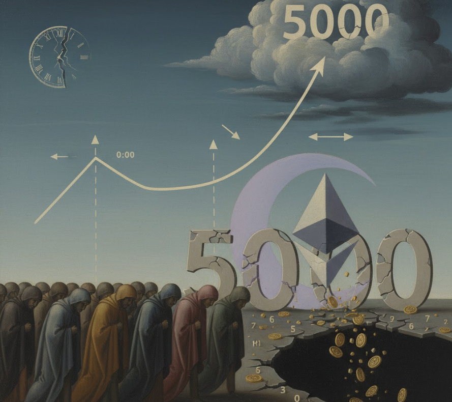 Các trader Ethereum giảm bớt hoạt động khi giấc mơ 5.000 đô la tan biến