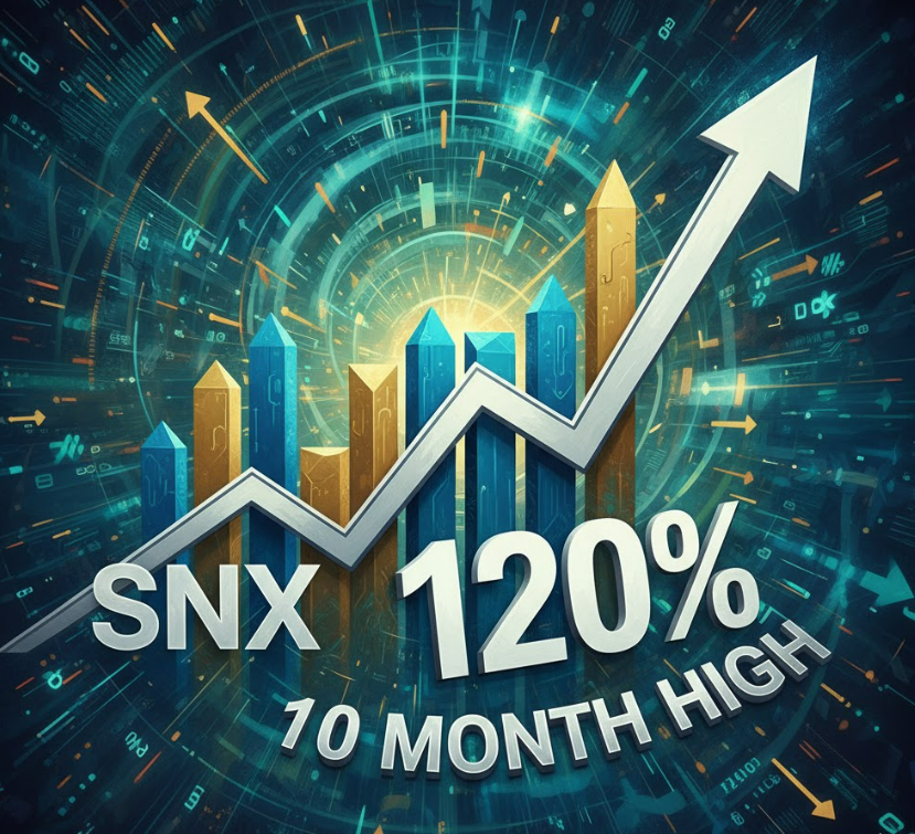 SNX tăng vọt hơn 120% lên mức cao nhất trong 10 tháng