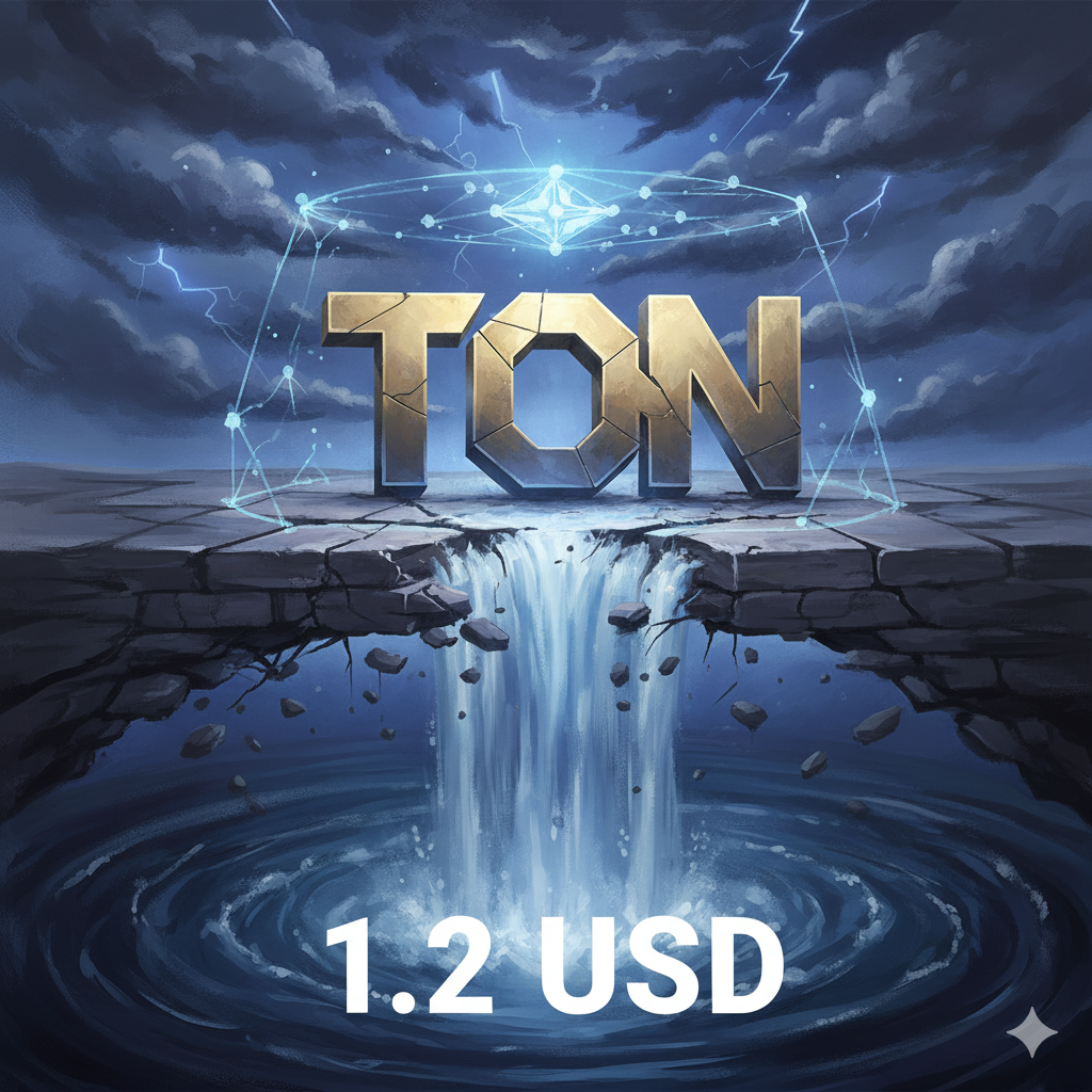 Toncoin (TON) phải bảo vệ mức hỗ trợ này nếu không muốn giảm xuống 1,2 đô la
