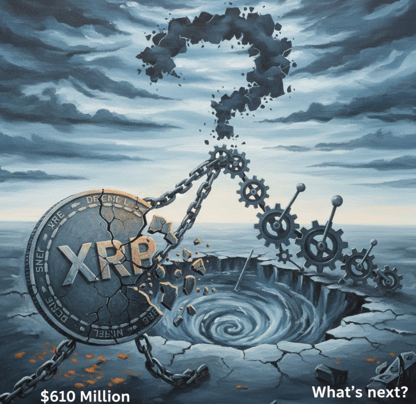 XRP giảm đòn bẩy sau khi mất 610 triệu đô la: Điều gì sẽ xảy ra tiếp theo?
