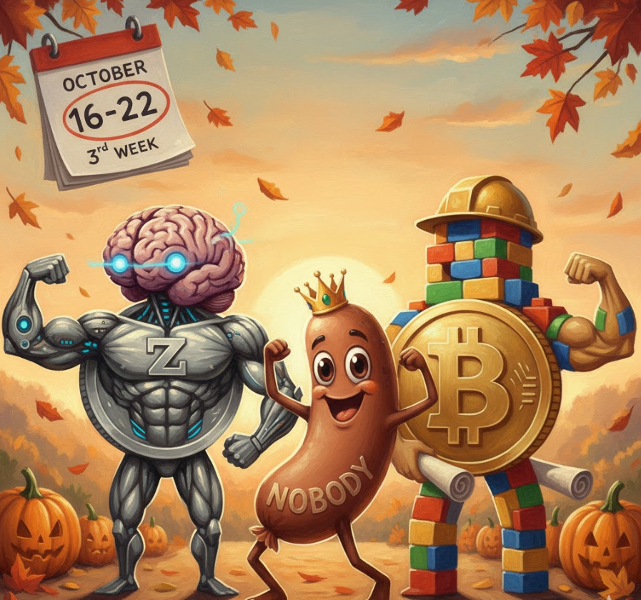 3 đồng meme coin đáng chú ý trong tuần thứ ba của tháng 10
