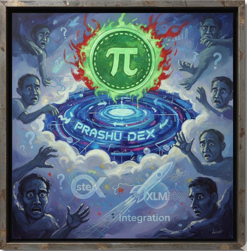 Pi Coin giả mạo xuất hiện trên Prashu DEX giữa tin đồn tích hợp Stellar chưa được xác minh
