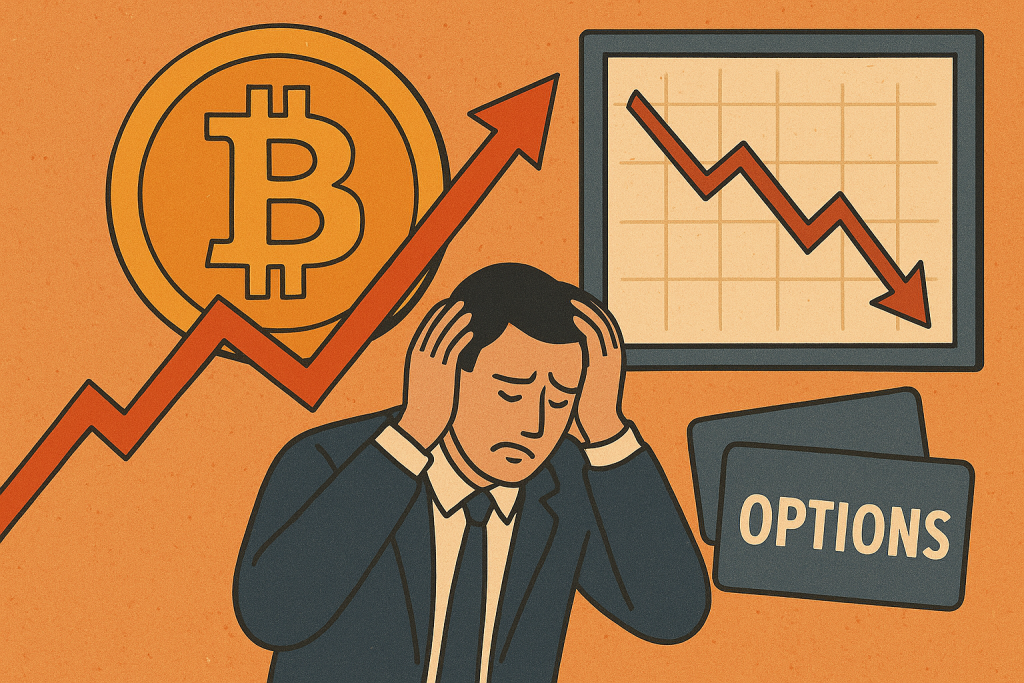 Thị trường quyền chọn Bitcoin làm tăng áp lực lên các nhà đầu tư