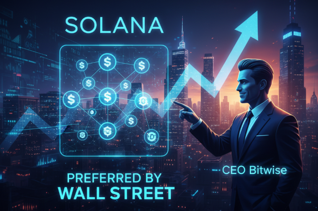 CEO Bitwise: Solana sẽ là mạng lưới stablecoin được Phố Wall ưa chuộng