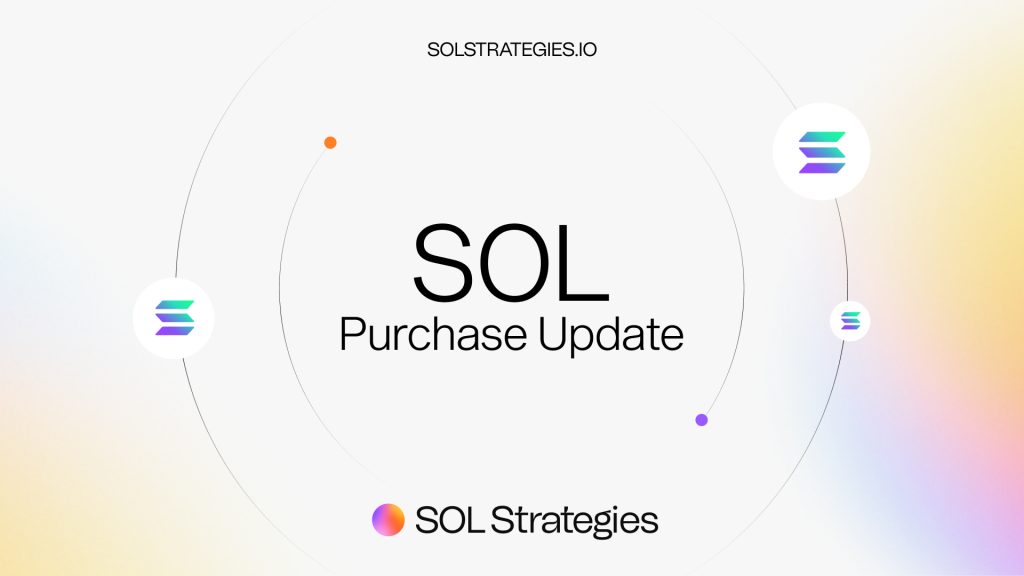 SOL Strategies mua 88.433 SOL sau khi huy động hơn 20 triệu USD