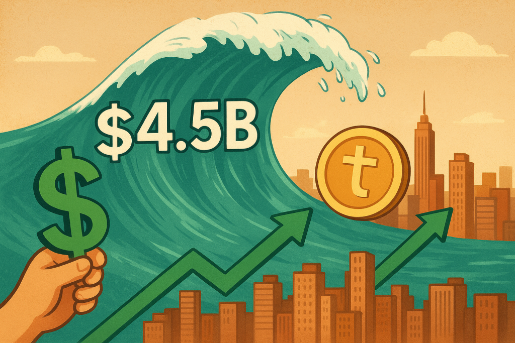 Liệu đợt bơm 4,5 tỷ đô la vào stablecoin có tạo nên làn sóng phục hồi trên thị trường?