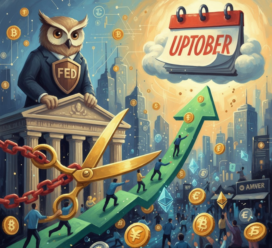 Thị trường tiền điện tử có thể chứng kiến ‘Uptober’ sau khi Fed cắt giảm lãi suất không?