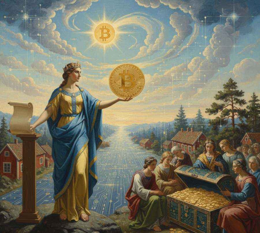 Thụy Điển kêu gọi thành lập quỹ dự trữ Bitcoin chiến lược