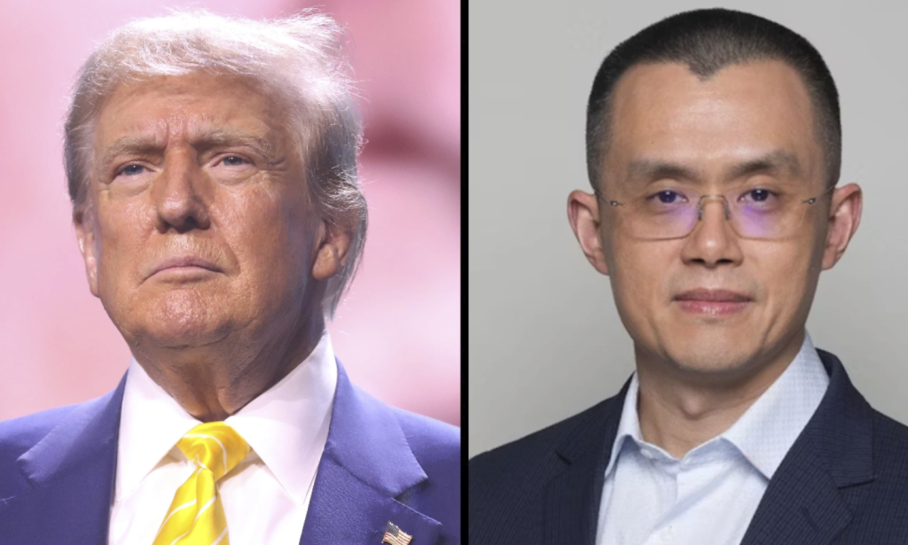 Tổng thống Donald Trump ân xá cho nhà sáng lập Binance Changpeng Zhao